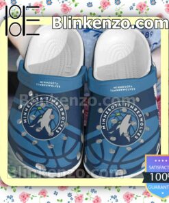 Minnesota Timberwolves Logo Basketball Clogs