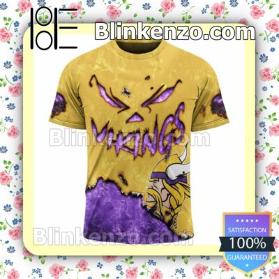 Minnesota Vikings NFL Halloween Ideas Jersey b