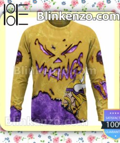 Minnesota Vikings NFL Halloween Ideas Jersey c