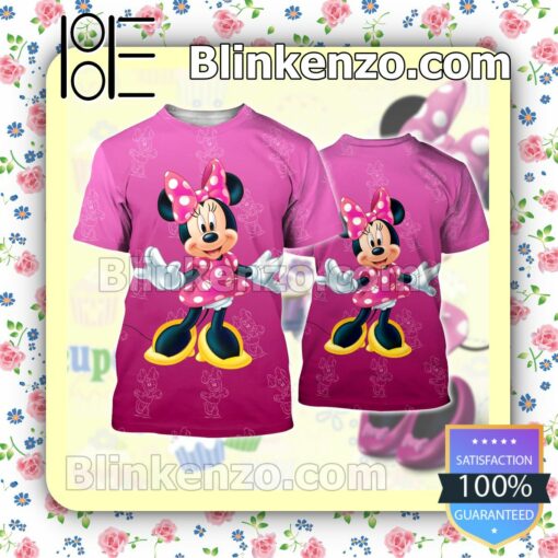 Minnie Mouse Cute Women Tank Top Pant Set a