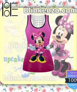 Minnie Mouse Cute Women Tank Top Pant Set b