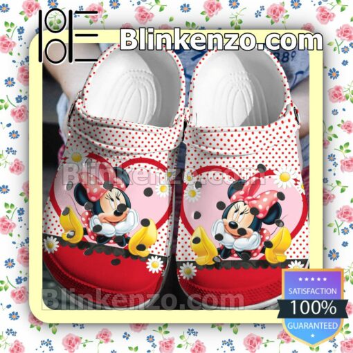 Minnie Mouse Polka Dots Halloween Clogs