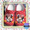 Minnie Mouse Red Polka Dots Halloween Clogs