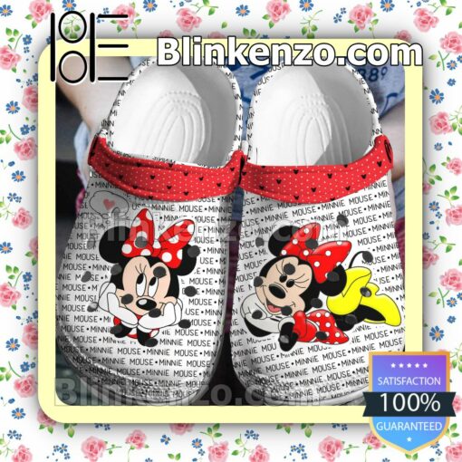 Minnie Mouse So Cute Halloween Clogs