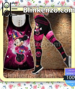 Minnie Never Stop Dreaming Dream Are Forever Women Tank Top Pant Set c