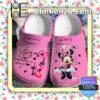 Minnie Smile Breathe And Believe In Music Halloween Clogs