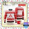 Mitsubishi Chemical Holdings Brand Print Christmas Sweater