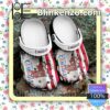Molson Canadian Beer American Flag Clogs