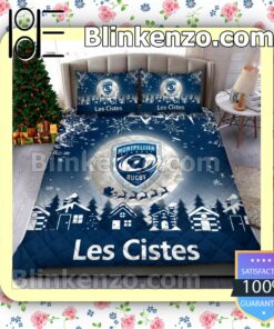 Montpellier Herault Rugby Les Cistes Christmas Duvet Cover