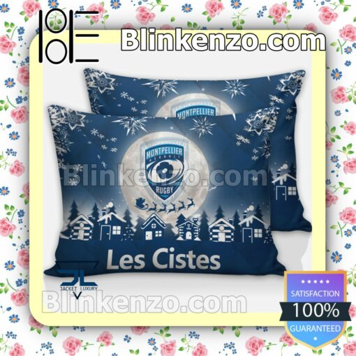 Montpellier Herault Rugby Les Cistes Christmas Duvet Cover c