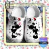 Mr Mickey And Mrs Minnie Silhouette Halloween Clogs