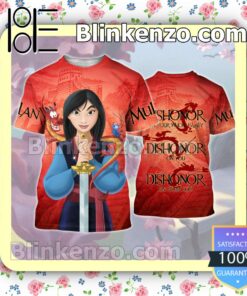 Mulan Dishonor On Your Cow Red Women Tank Top Pant Set a
