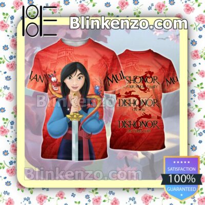 Mulan Dishonor On Your Cow Red Women Tank Top Pant Set a