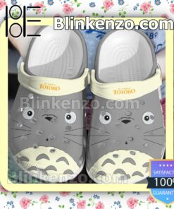 My Neighbor Totoro Anime Totoro Face Full Print Clogs