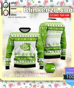 NVIDIA Brand Christmas Sweater