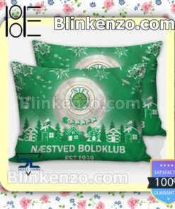 Naestved Boldklub Est 1939 Christmas Duvet Cover c