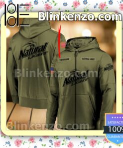 Natural Light Army Uniforms Hoodie a