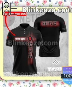Netflix Uniform T-shirt, Long Sleeve Tee c