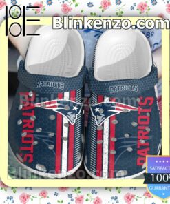 New England Patriots Hive Pattern Clogs