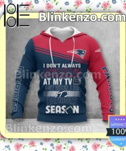 New England Patriots I Don't Always Scream At My TV But When I Do NFL Polo Shirt