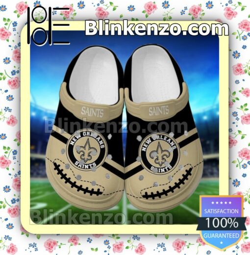 New Orleans Saints Logo Sport Clogs