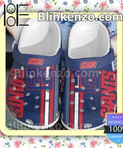 New York Giants Hive Pattern Clogs