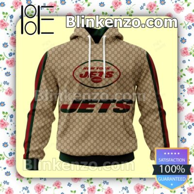 New York Jets Gucci NFL Zipper Fleece Hoodie