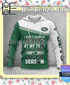 Sale Off New York Jets I Don't Always Scream At My TV But When I Do NFL Polo Shirt