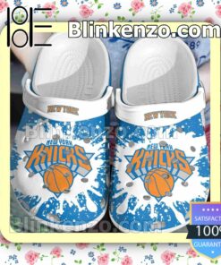 New York Knicks Logo Color Splash Clogs