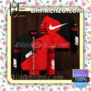 Nike Black And Red Military Jacket Sportwear