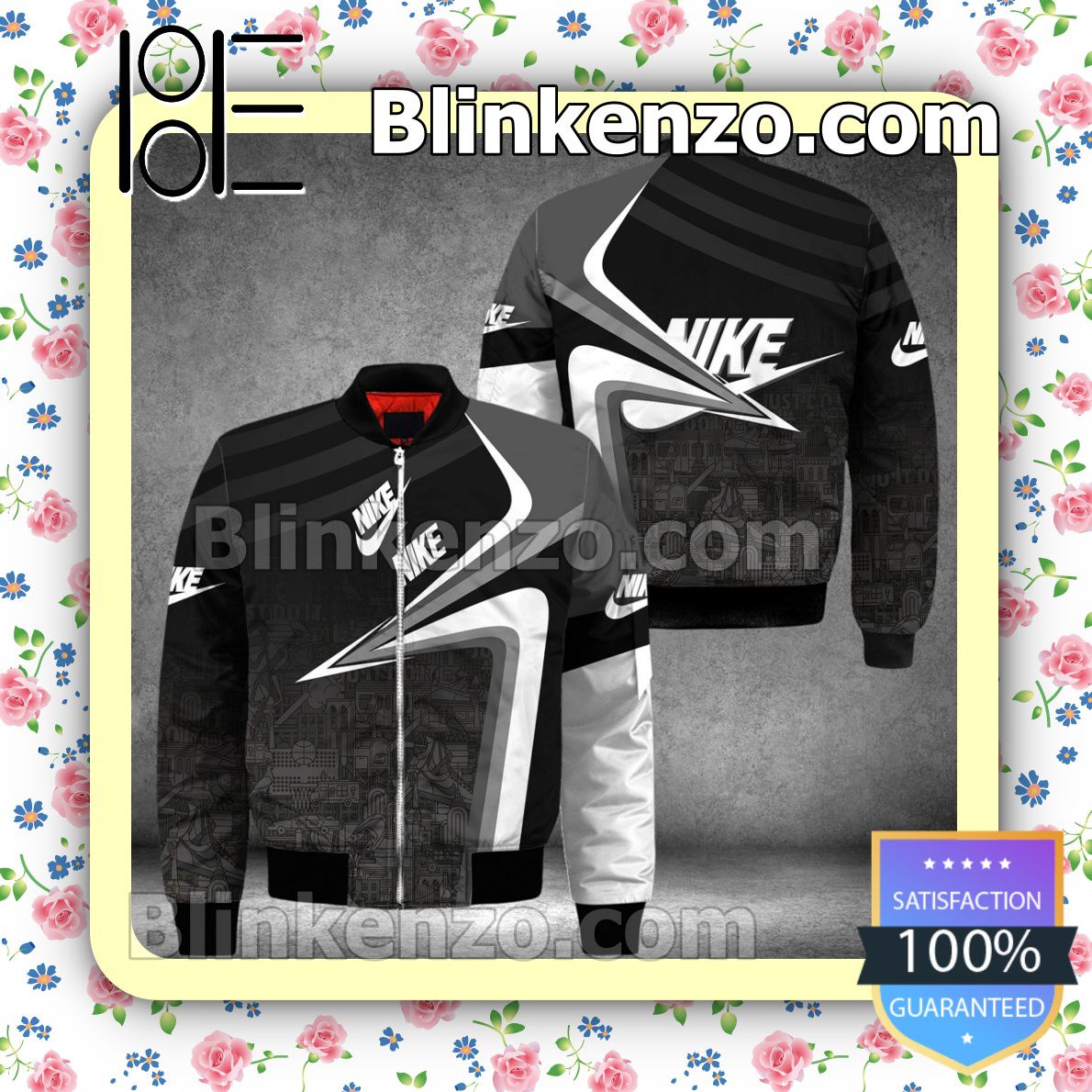 Nike Pattern Curve Military Jacket Sportwear