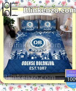 Odense Boldklub Est 1887 Christmas Duvet Cover