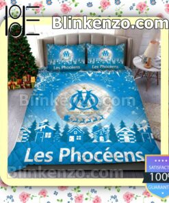Olympique De Marseille Les Phocéens Christmas Duvet Cover