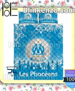 Olympique De Marseille Les Phocéens Christmas Duvet Cover a