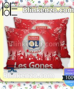 Olympique Lyonnais Les Gones Christmas Duvet Cover c