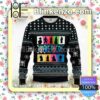 One Piece Characters Silhouette Christmas Pullover Sweaters