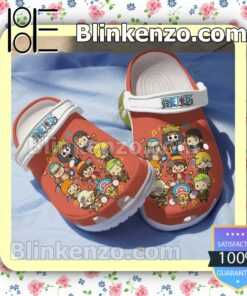 One Piece Chibi Characters Clogs