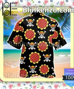 One Piece Logo Luffy Men Shirt a