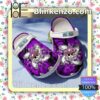 One Piece Nico Robin Purple Clogs