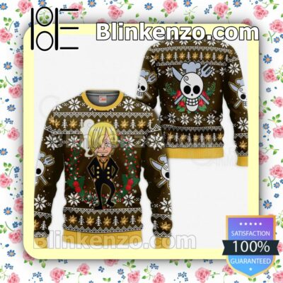 One Piece Vinsmoke Sanji Christmas Pullover Sweaters