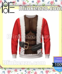 Outfit Santa Claus Christmas Pullover Sweatshirts