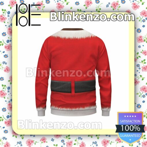 Outfit Santa Claus Christmas Pullover Sweatshirts a