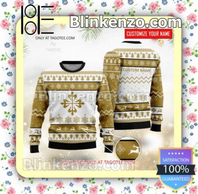 Patek Philippe Brand Print Christmas Sweater