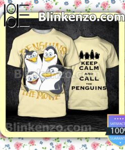 Penguins The Movie Keep Calm And Call The Penguins Women Tank Top Pant Set a