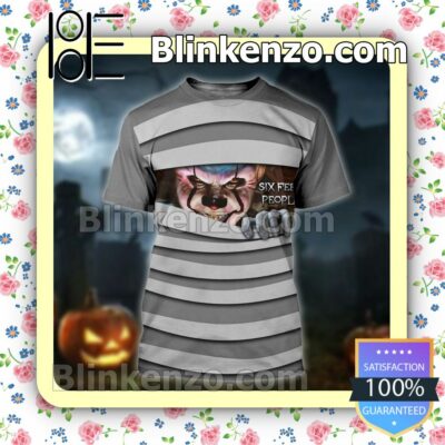 Pennywise Six Feet People Halloween 2022 Cosplay Shirt b