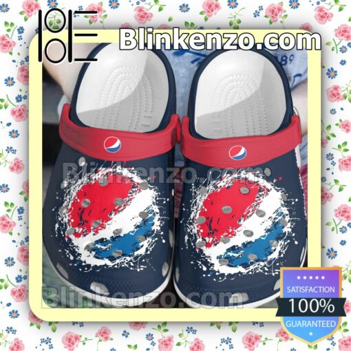 Pepsi Logo Drinking Clogs