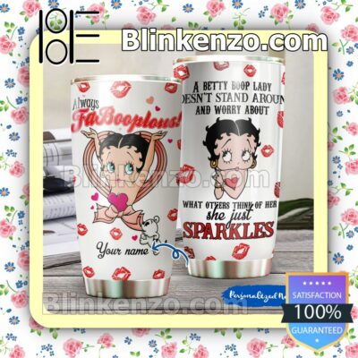 Personalized Betty Boop Always Fabooplous Travel Mug