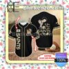Personalized Betty Boop New Orleans Saints Hip Hop Short Sleeves
