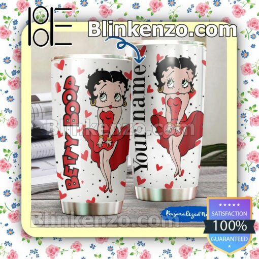 Personalized Betty Boop Travel Mug