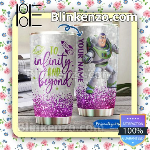 Personalized Buzz Lightyear To Infinity And Beyond Travel Mug